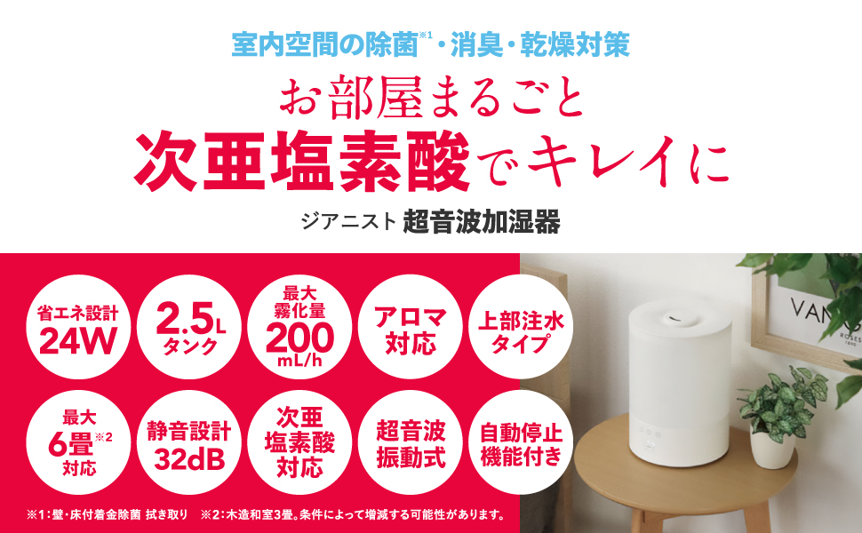 Amazon.co.jp: 噴霧器 次亜塩素酸水 対応 超音波式 2.5リットル