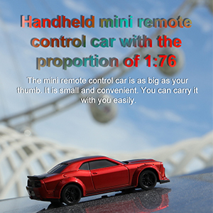 ドリフトRCカー Turbo Racing C75-RD（レッド） 1/76 C75 Red On-road Car［ 1/76スケール C75レッド オン