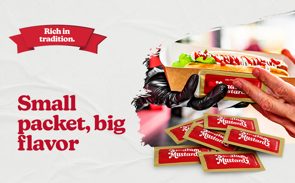 The Authentic Stadium Mustard. From Cleveland's Famed