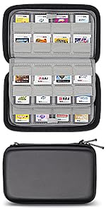 nintendo switch 3ds ds game cards organizer carts cartridge holder storage case