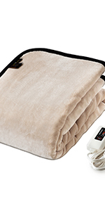 【未使用】HEAT CRACKER 電気毛布 130x188cm ディーブレス HEAT CRACKER 洗える電気毛布(掛け) シングル 130