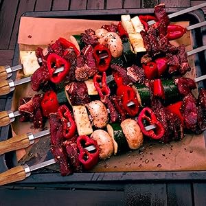 Amazon.co.jp: NAJMECHOY バーベキュー串 BBQツール ステンレス製 野菜 Amazon.co.jp: NAJMECHOY バーベキュー串 BBQツール ステンレス製 野菜