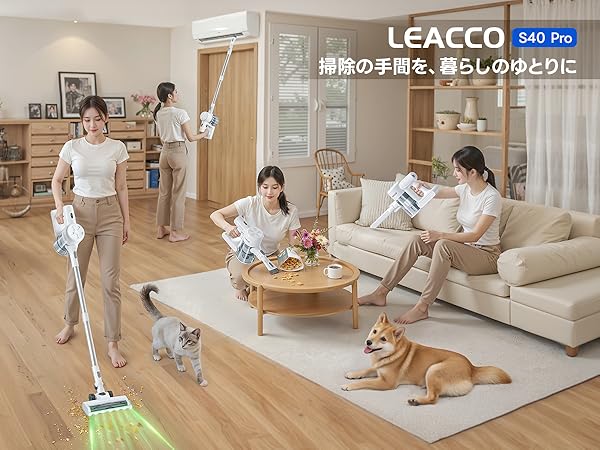 Amazon | 掃除機 コードレス 48000Pa 【業界初！3種掃除モード