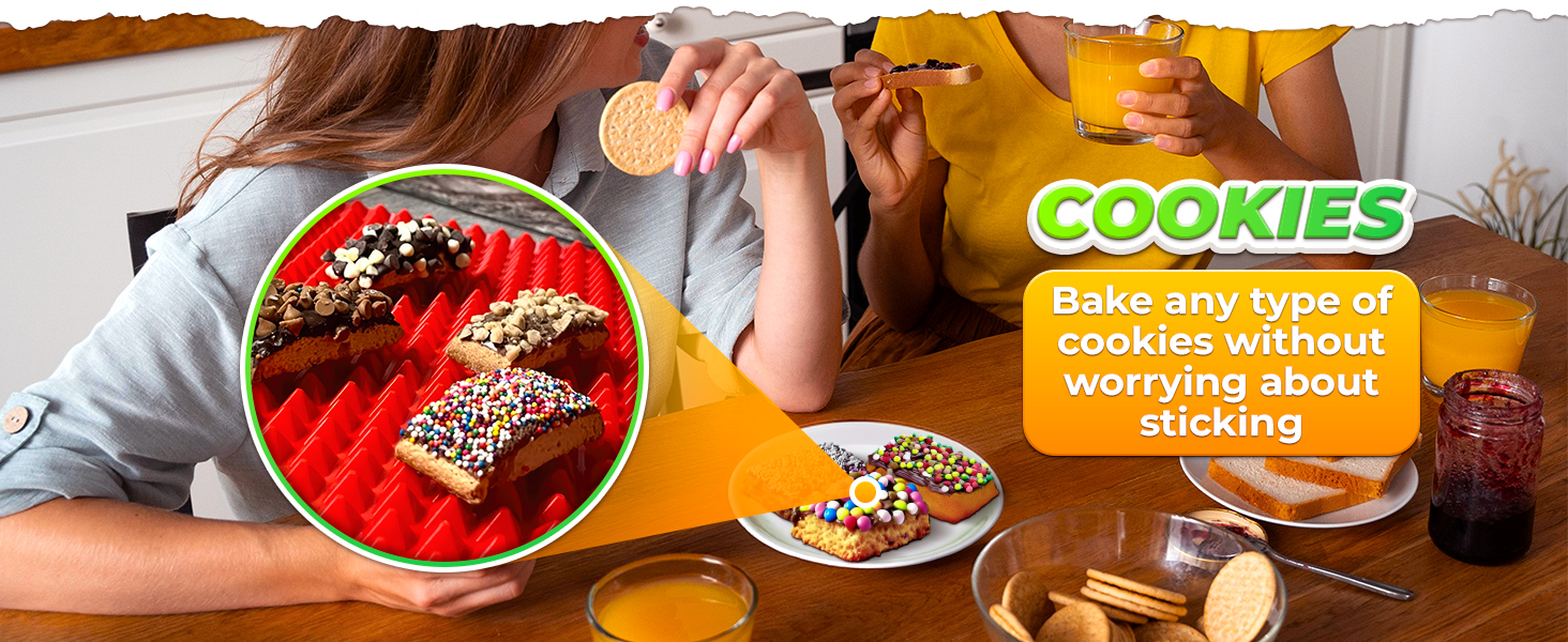  large silicone baking mat cooking mats for baking nonstick baking mat sheet mat food mat baking mat