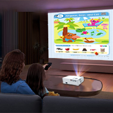 Projector with Bluetooth and WiFi