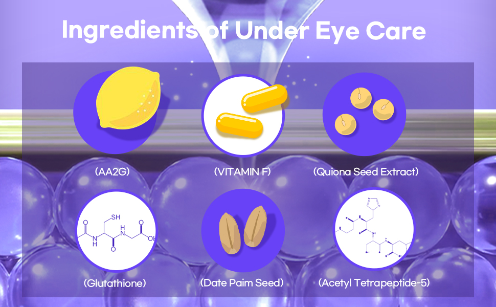 Key ingredients of Under Eye care