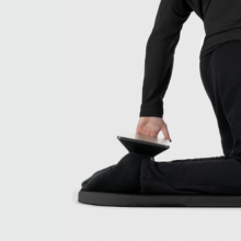 Ideal alternative to cross-legged sitting poses.