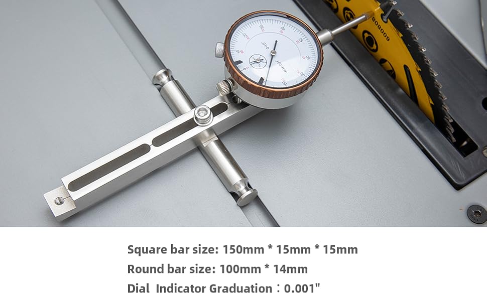 Cowryman Saw Gauge Stainless Steel Woodworking Tools Table Saw Fence
