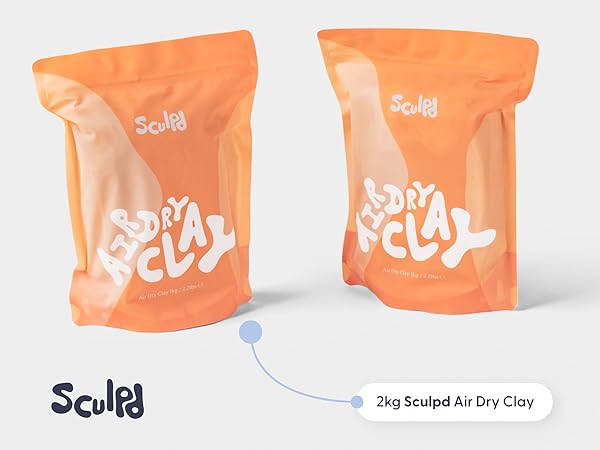 Sculpd Air Dry Clay