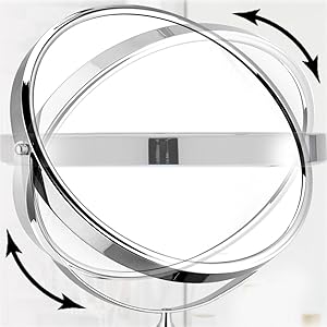 360 rotatable mirror