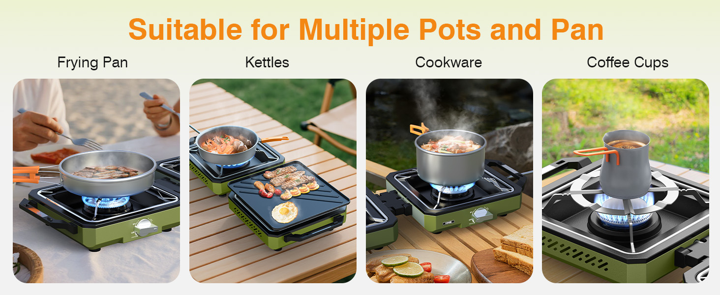 Portable camping stove