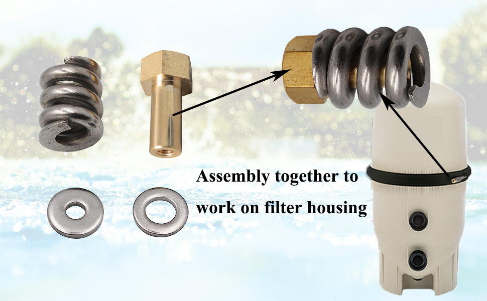 Zeiboat 53108900 Spring Barrel Nut Assembly, Compatible