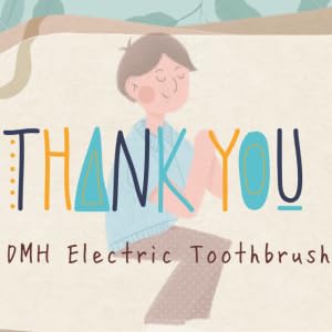 DMH Electric Toothbrush，Sonic Electric Toothbrush Powerful Cleaning