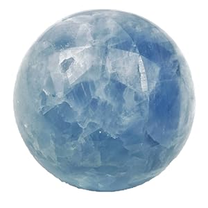 Blauer Calcit Kugel 10cm