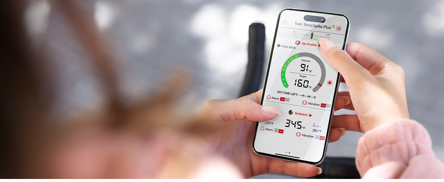 grilling thermometer for outdoor grill wireless temperature probe meater 2 meater probe