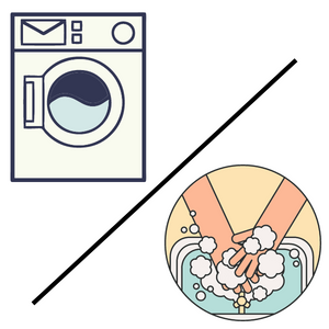 Machine wash and hand wash