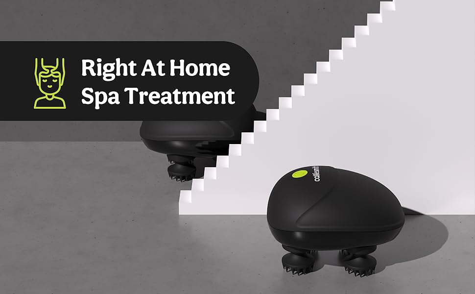 Handheld Portable Head Scratcher Massager for Hair Growth