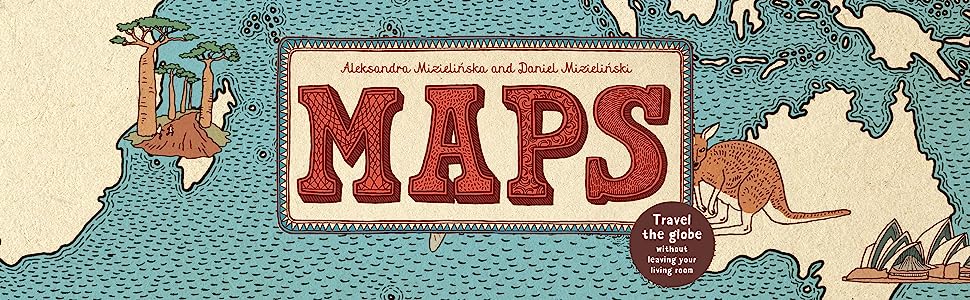 【希少】 Maps deluxe edition 英語版 Amazon | MAPS: Deluxe Edition | Mizielinski, Aleksandra and