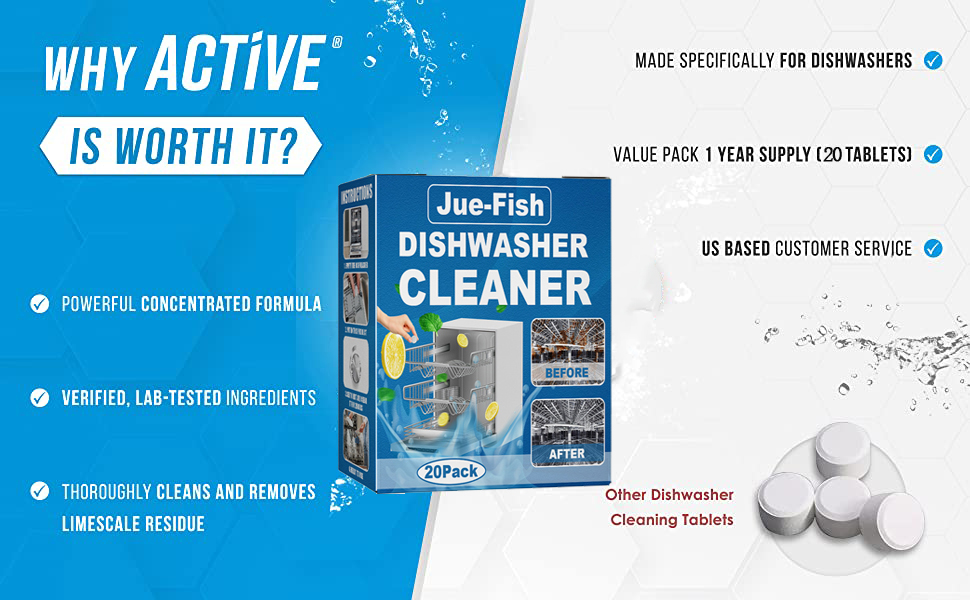 Fuugu Dishwasher Tablets, Fuugu Dishwasher Cleaning Tablets