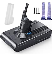 V8 Akku 6500mAh, Morpilot Ersatzakku für Dyson Absolute Animal Motorhead Exclusive Staubsauger Fl...