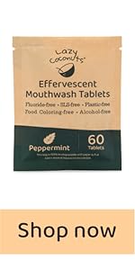effervescent mouthwash tablets
