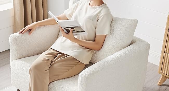 comfy reading chair overstuffed chair for bedroom living room cozy reading chairs