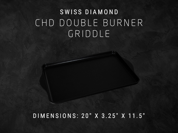 Amazon.com: Swiss Diamond HD Classic Nonstick Double Burner