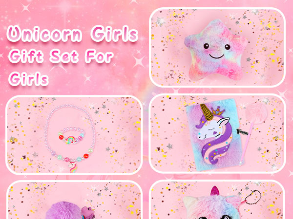 ユニコーン UNICORN グッズセット Amazon.com: Unicorns Gifts for Girls, Kids Unicorn Toy Set