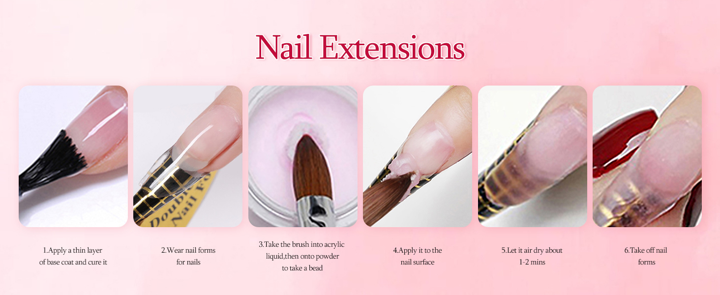  Acrylic Nail Kit,Acrylic Powder Set 