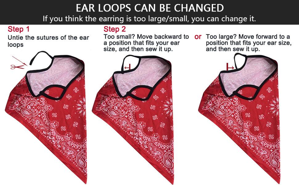 neck gaiters earloop