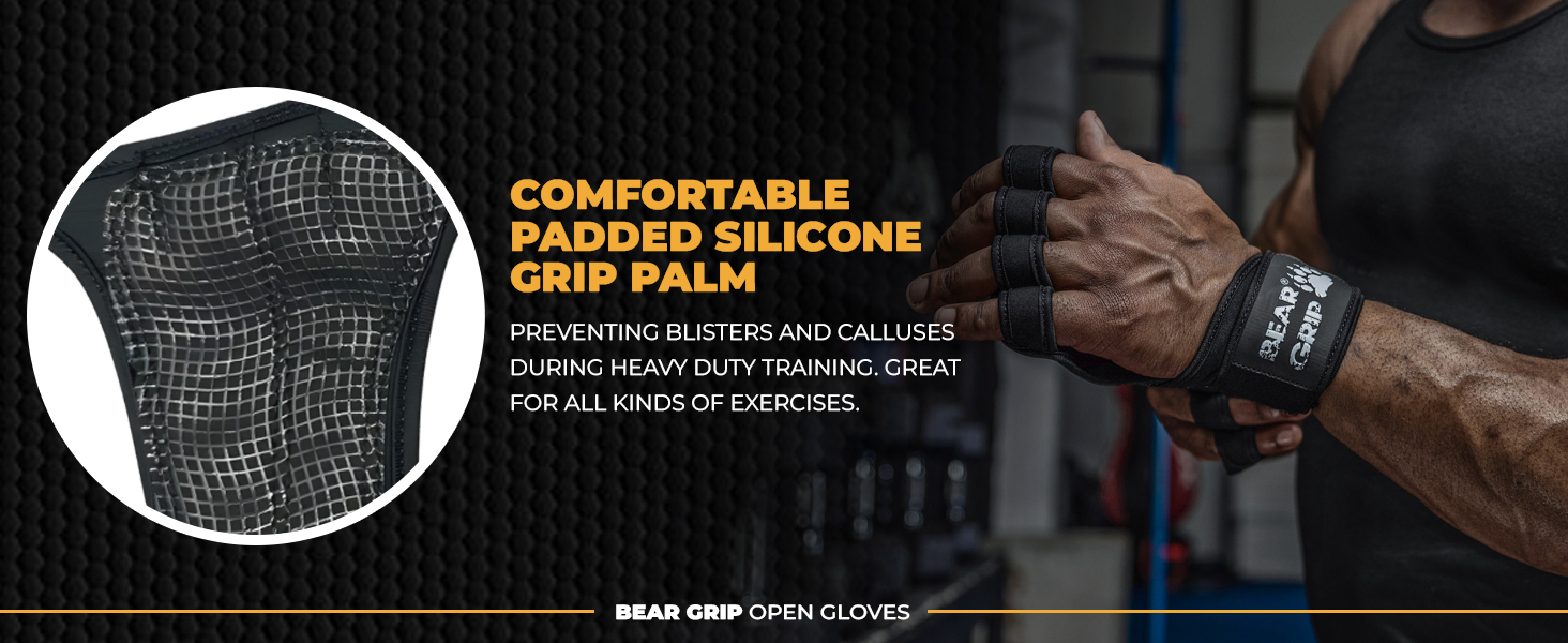 open gloves