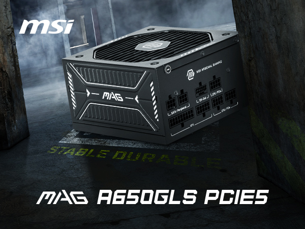 MAG A650GLS PCIE5 Powe Supply