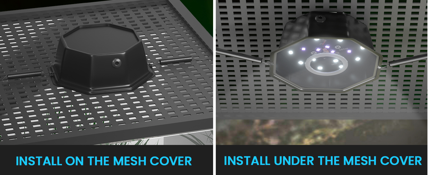 LED UVB Light Bulb Fixture