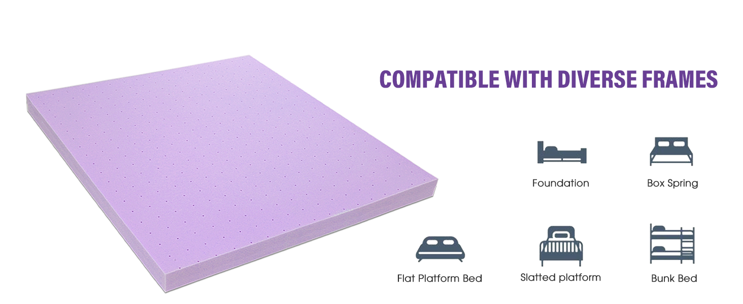 memory foam mattress pad