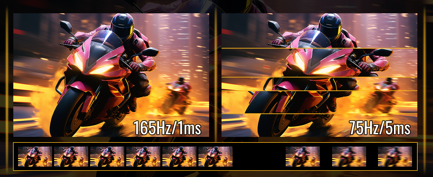 moniteur de jeu 27 pouces 165 Hz