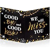 HOMANGA Giant Farewell Greeting Card, 35x55cm Good Luck Office Signature Card, We Will Miss You G...