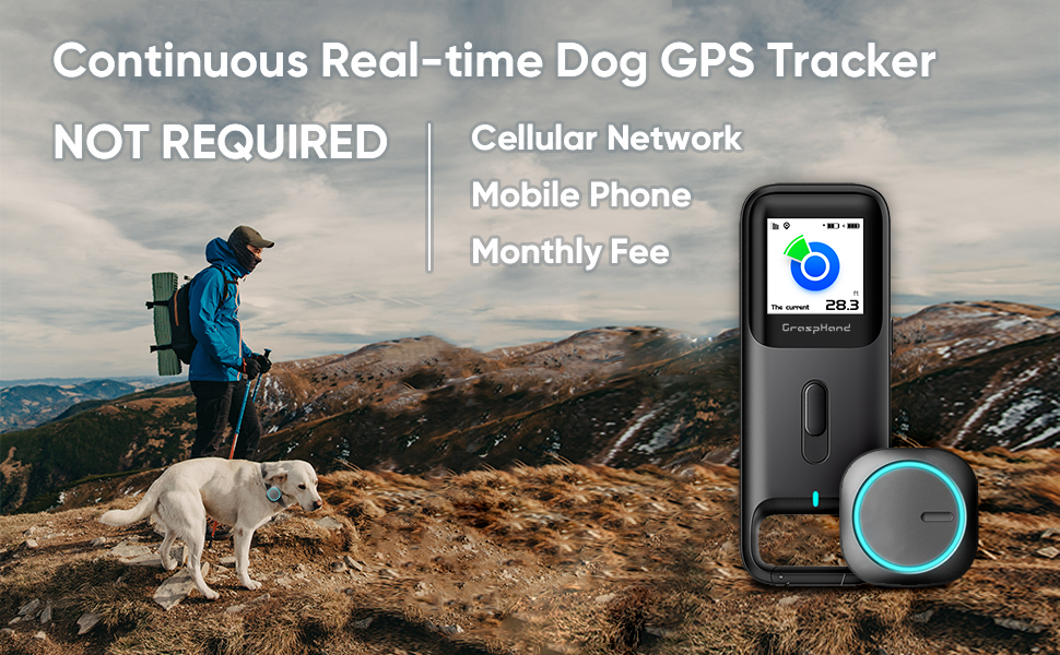 Smart Dog GPS Tracker No Monthly Fee,Dog GPS Without
