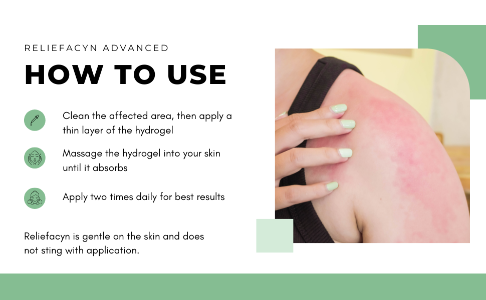 How to Use Reliefacyn Advanced
