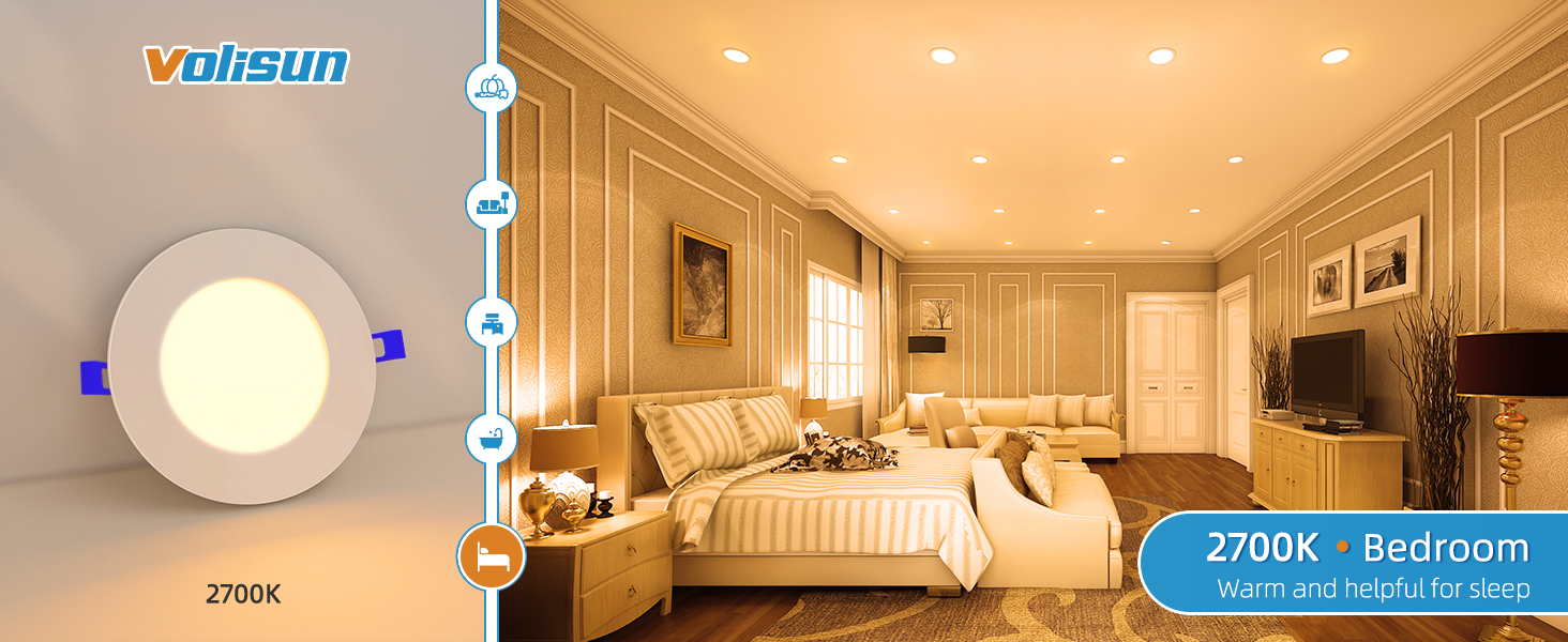 led light for bedroom
