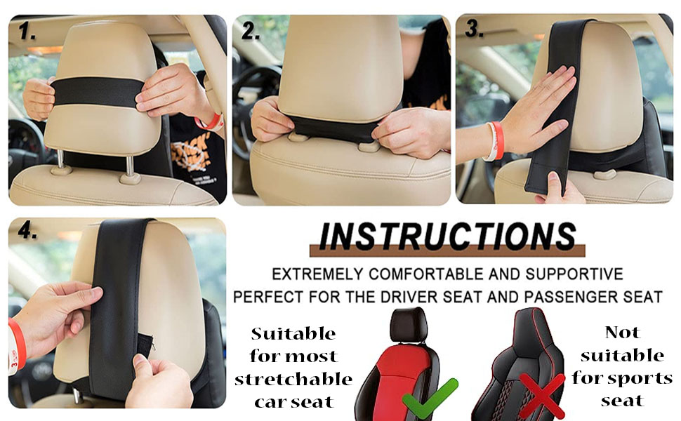 Zakheza  Medium Car Pillow