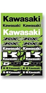 Amazon.com: D'cor Visuals Racing Sticker Decal Sheet – 12