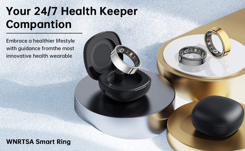Your 24/17 Health Keeper compantion Smart Ring