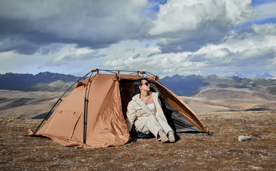 Amazon.co.jp: Mountainhiker ワンタッチテント 1-2人用 自動