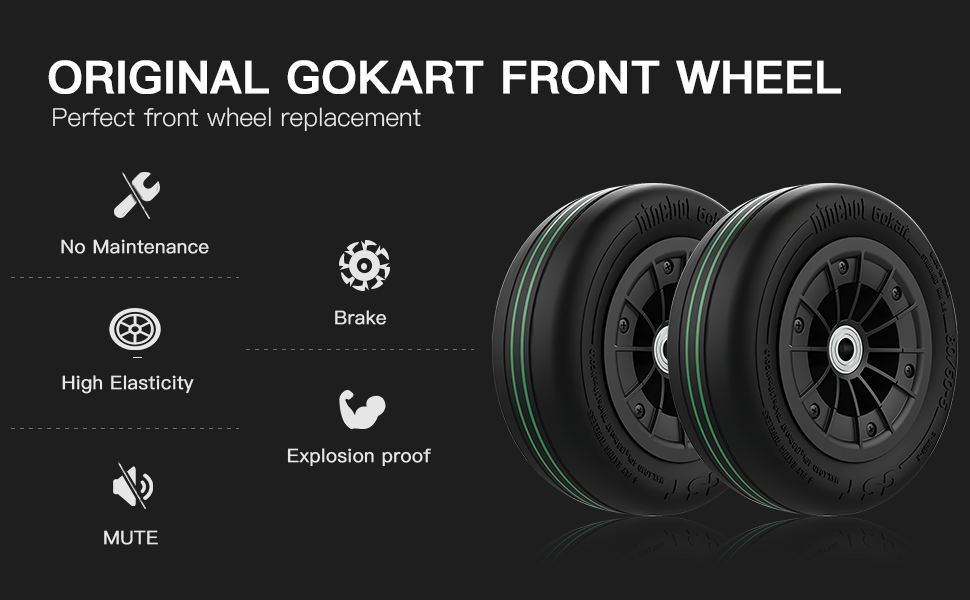Ninebot Gokart Front wheel