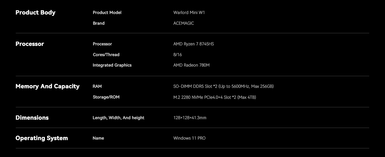 windows 11 pro mini pc