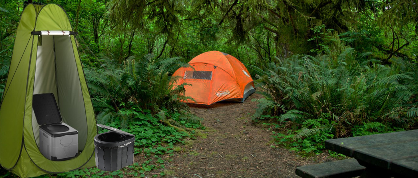 tent toilet
