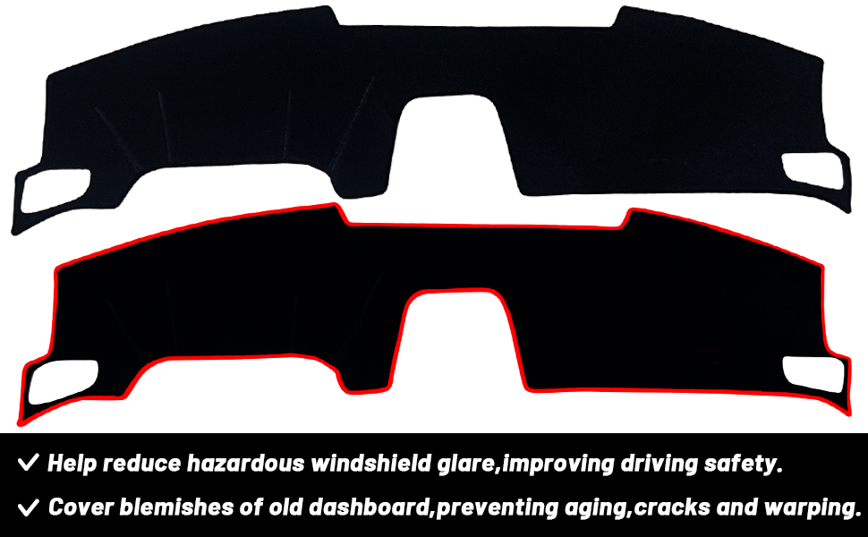 INUBOXES Dashboard Dash Board Cover Mat Pad Carpet NonSlip