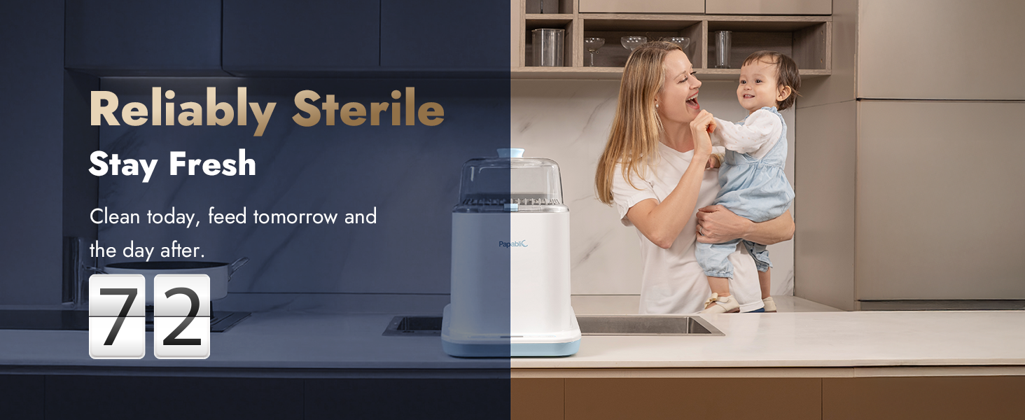 Papablic baby bottle washer