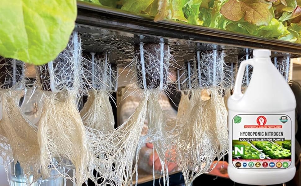 Erwon® Liquid Nitrogen Fertilizer for Hydroponic plants, Essential