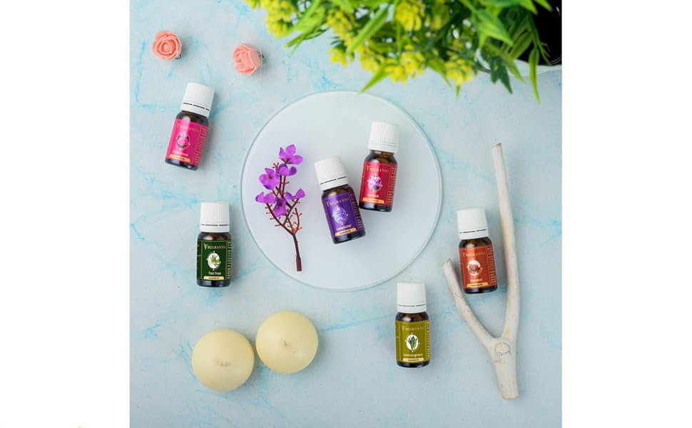 FREGRANTO Aroma Essential Oil Fragrance Oils For Diffusers, Home Care